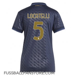 Juventus Manuel Locatelli #5 Replik 3rd trikot Damen 2024-25 Kurzarm